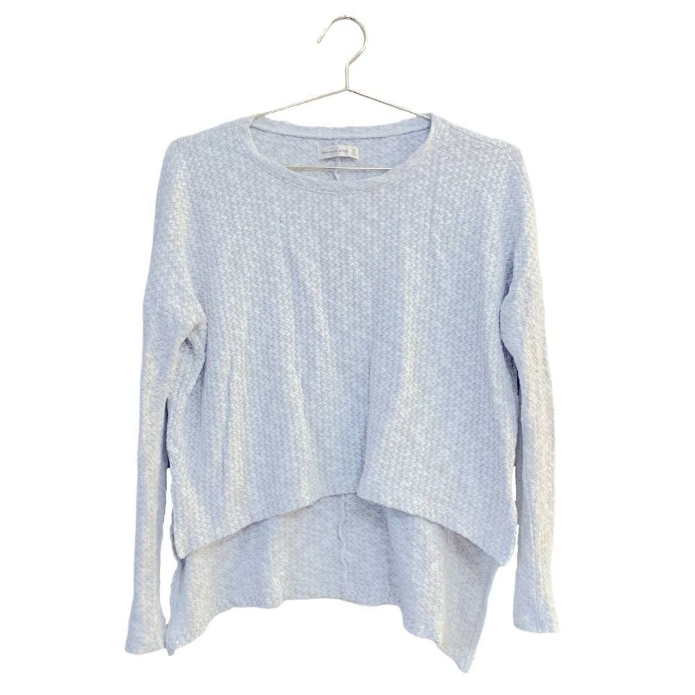 Abercrombie & Fitch High Low Drop Shoulder Sweater